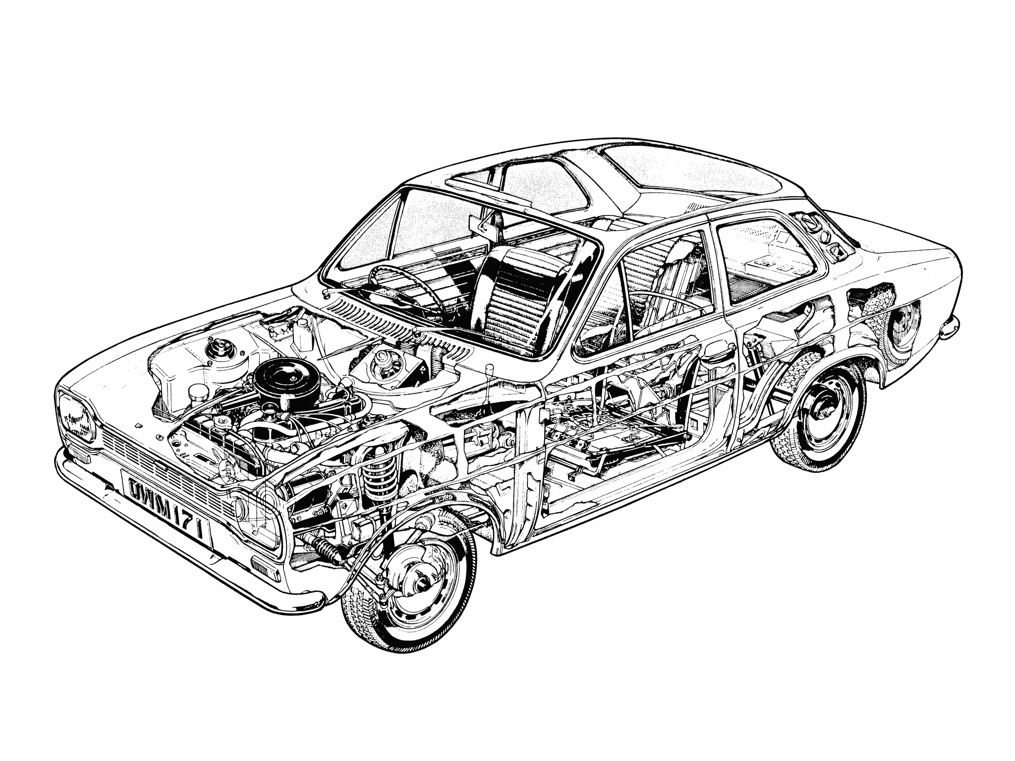 Ford Escort cutaway
