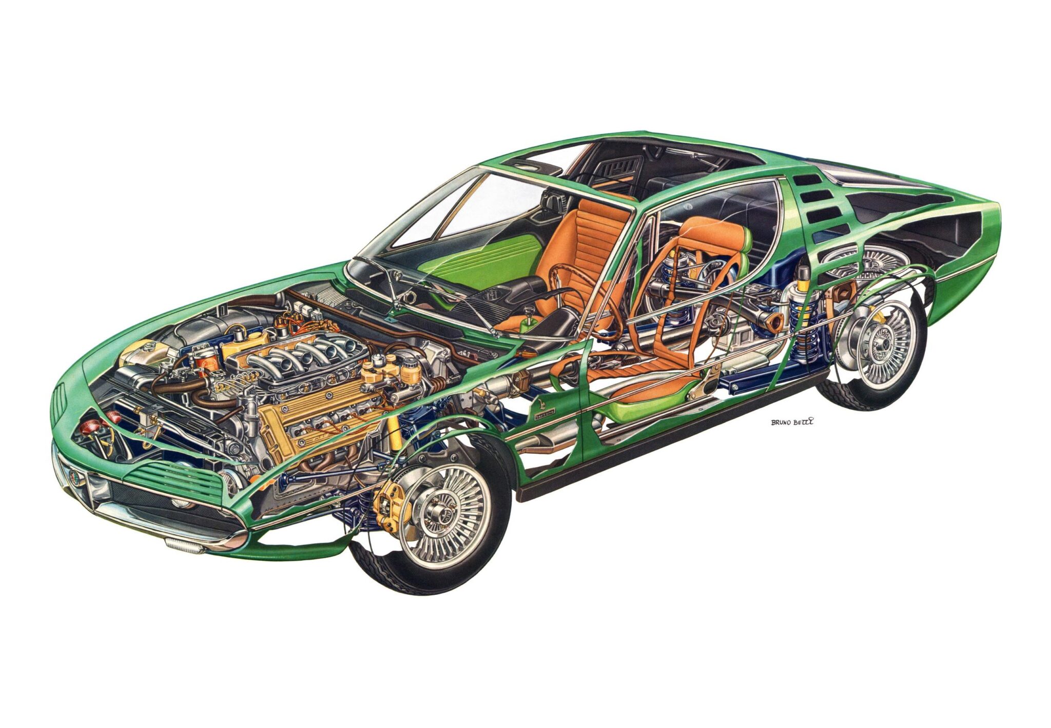 Cutaway Opel