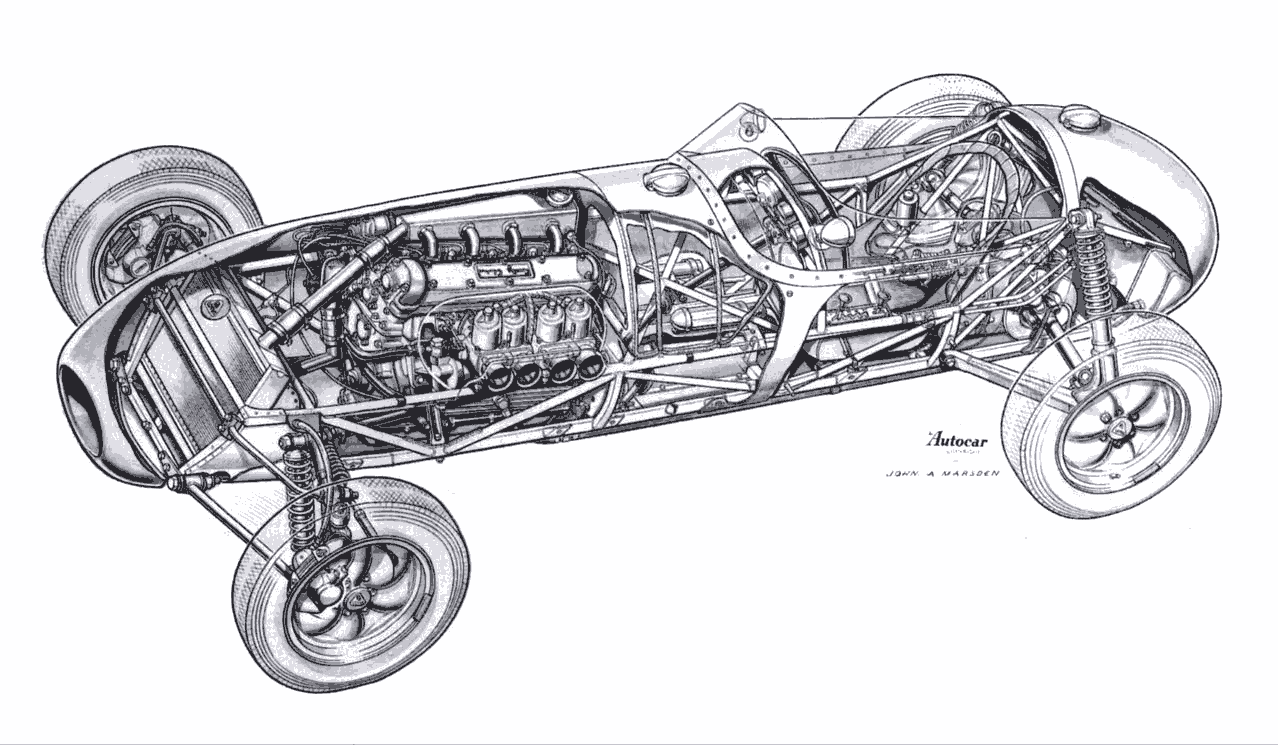 Lotus 12 cutaway