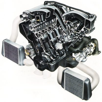 Nissan 300zx Twin Turbo Engine