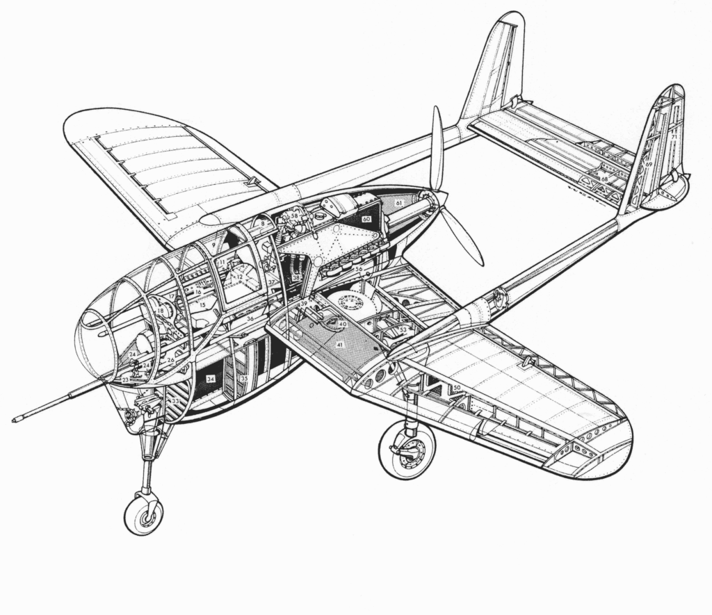 Aircraft Cutaway Drawings in High quality - Part 11