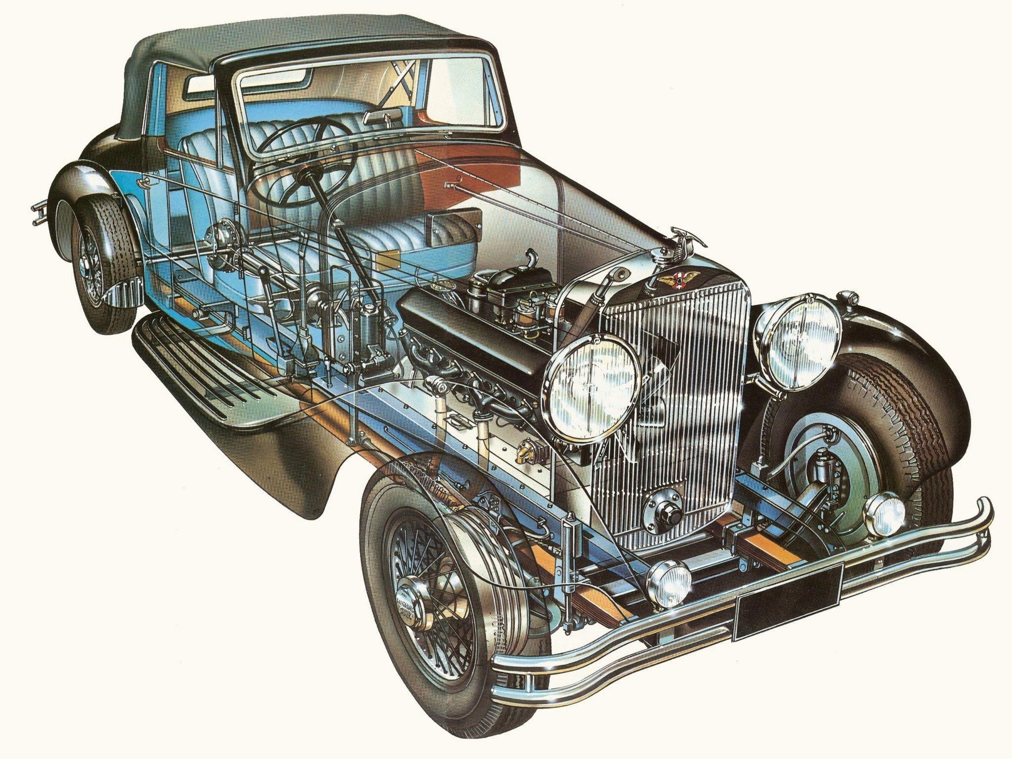 Hispano-Suiza J12 cutaway