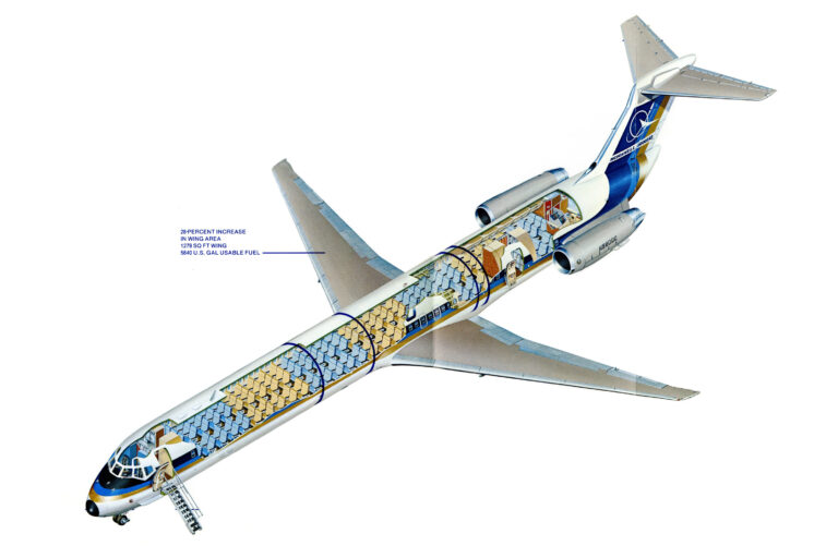 McDonnell Douglas Cutaway Drawings in High quality