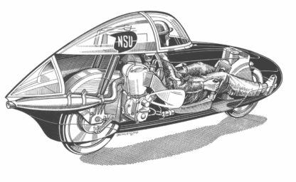 NSU “Flying Deckchair” 1954