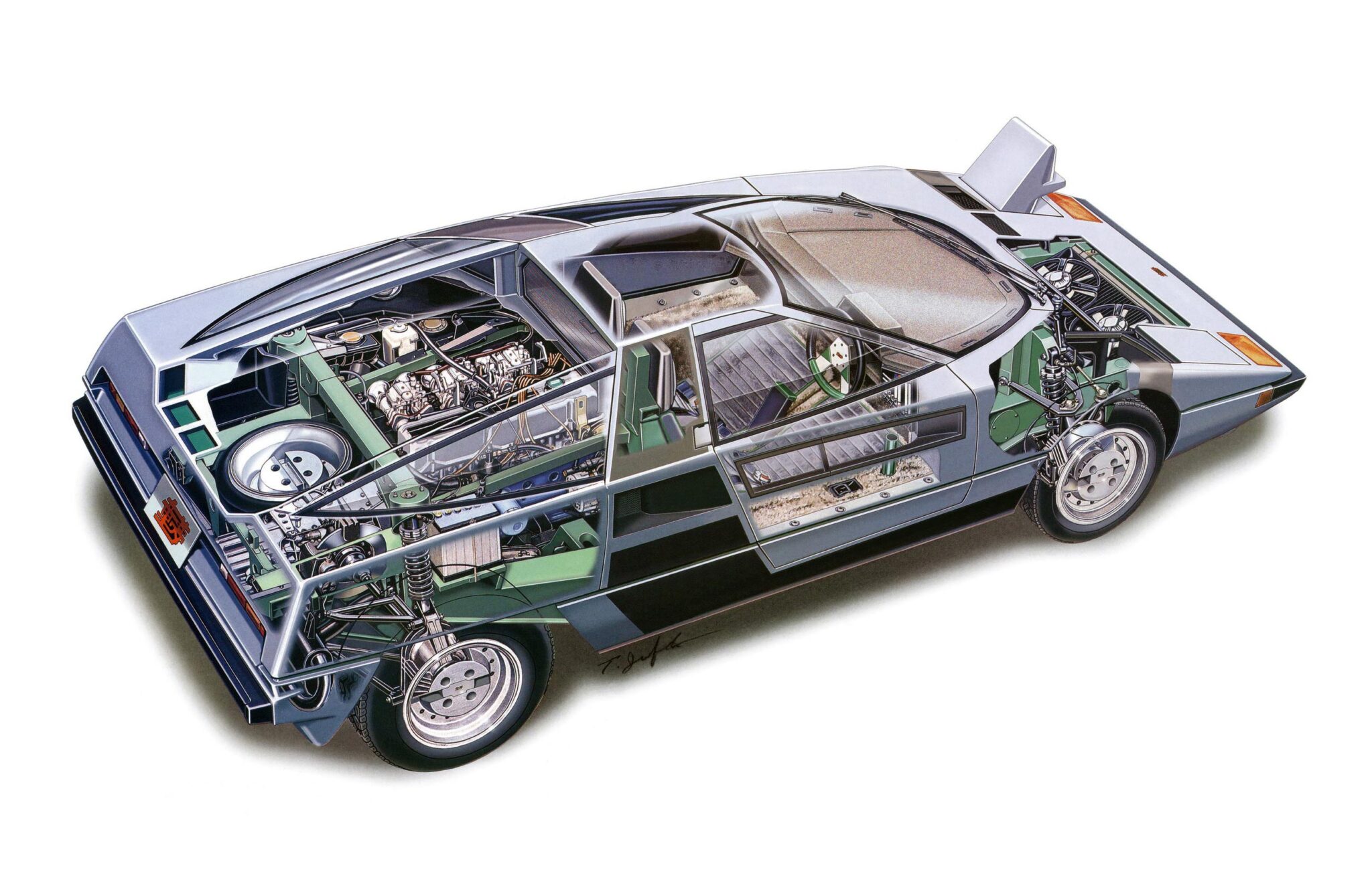 BMW Cutaway