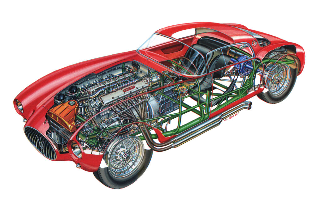 Cars Cutaway Drawings In High Quality Part