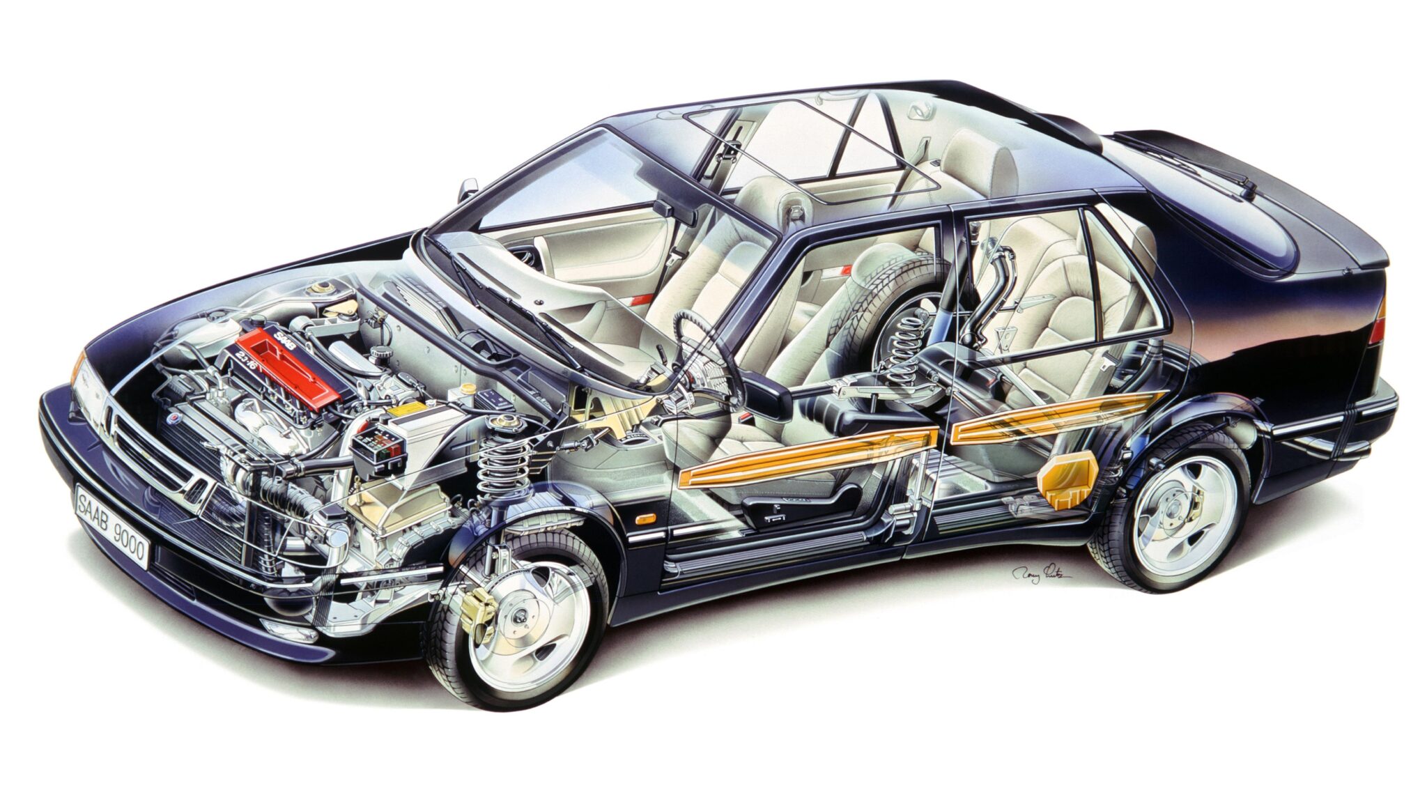 BMW Cutaway